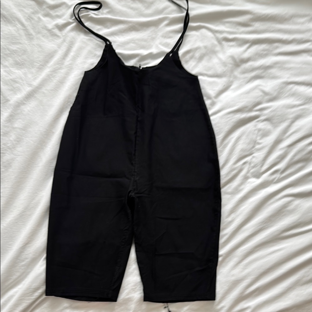 Black Sleeveless Jumpsuit